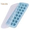 Ice Cube Mold with Cover DIY No Odor Convenient 24 Grids Easy Release Ice Cube Trays Kitchen Tool
