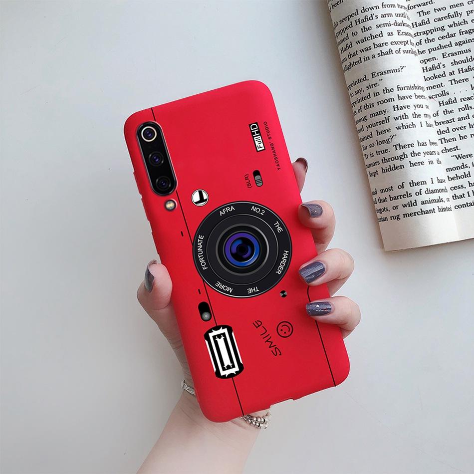 Case For Xiaomi Mi 8 9 Lite SE Fashion Silicone Love Heart Sunflower Phone Case Cute Cover Coque on Mi8 Mi9 9SE 8Lite 9Lite Case