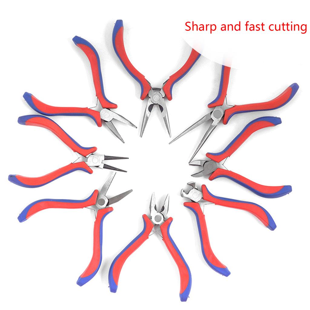 5inch Mini Pliers Electronic Scissors Wires Cutting Cutter Hand Repair Tool Jewelry Wire Stripper Multitool Tweezers