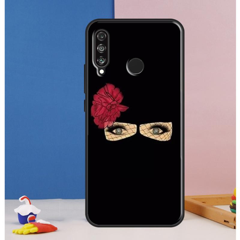 Арабский Мусульманский Исламский Чехол с Глазами для Девочки Для Huawei Nova Y73 Y72 Y70 Y90 Y60 Y61 Y91 12s 12i 11i 8i 9 10 SE P30 P40 Lite P60 Pro
