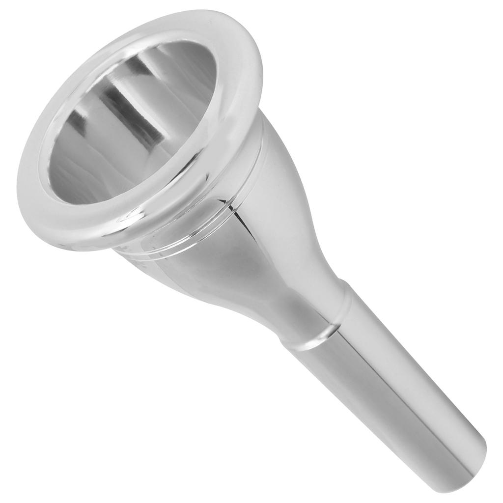 Мундштук для тубы 13,3 мм, басовый, прочный, медный, музыкальный инструмент, аксессуар, серебро