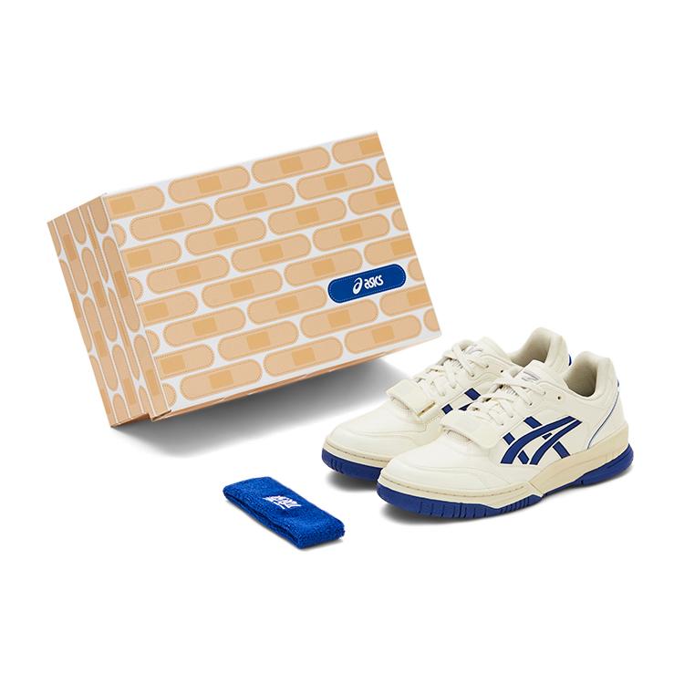 Asics Кроссовки Gel Spotlyte Low V2 Низкие Винтажные Баскетбольные Унисекс Бело-Синие 1203A503-101