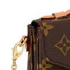 Louis Vuitton Сумка-мессенджер из канвы с покрытием и коровьей кожи, Женская сумка, Коричневая, M81267