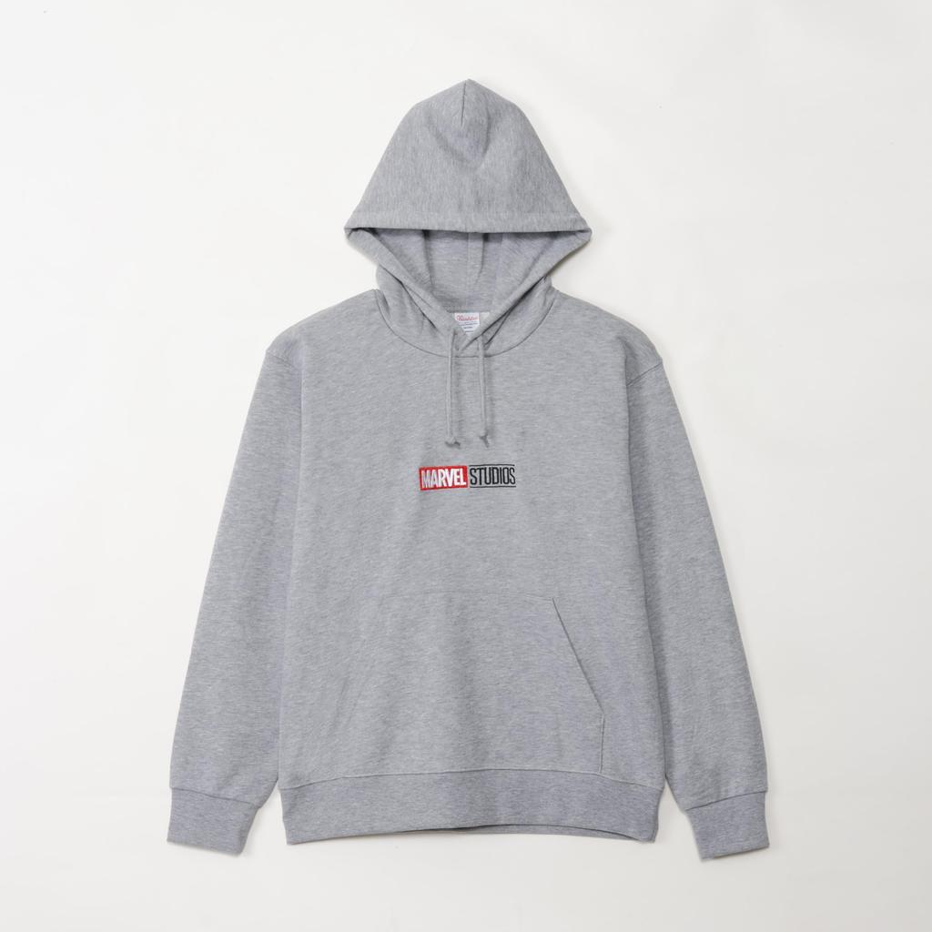 Худи с вышивкой Marvel от Small Planet с логотипом Marvel Studios, размер Heather Gray, M,