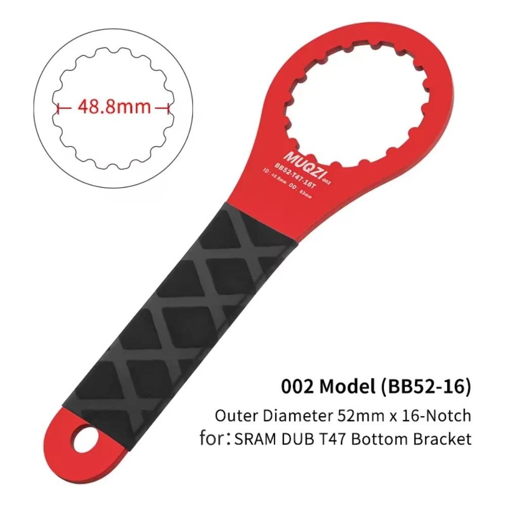 Soft Grib Bottom Brackets Wrench 39/41/44/46/49/52mm Bottom Bracket Tool BB Wrench MTB Bike