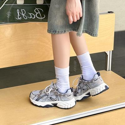 Платформа кроссовки папы женские новые увеличение роста, легкие и удобные универсальные повседневные полированные спортивные одиночные