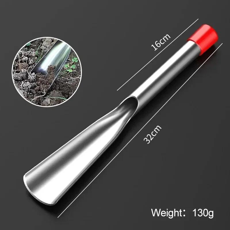 Набор садовых инструментов Копание Остроконечная лопата Лопата из нержавеющей стали для посадки в горшки Копание Пересадка Посадка Прополка Бытовой