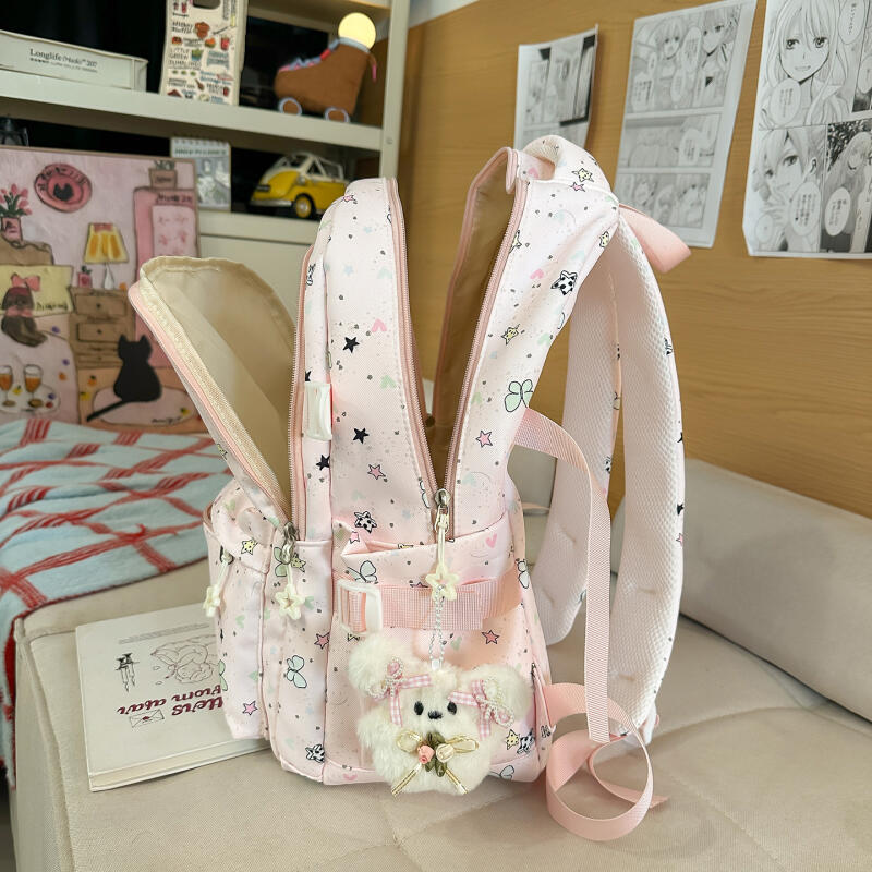 Студенческий школьный женский рюкзак большой вместимости