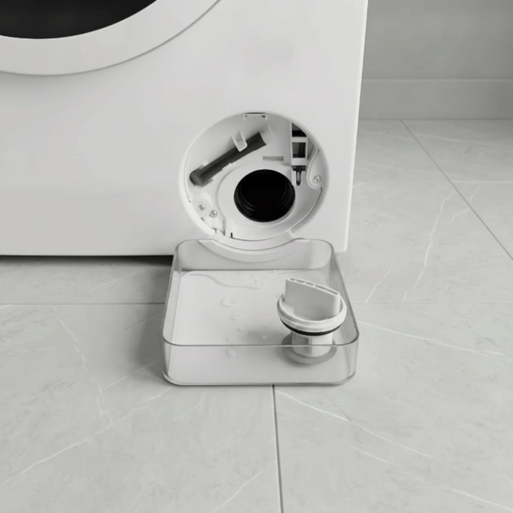 Anti-Overflow Washing Machine Drain Tray Simple Water Collection Box Laundry Room