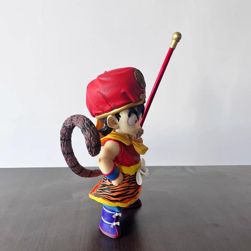 24 см Dragon Ball GK Тигровая Шкура Сон Гохан Фигурка Действия Полностью Раскрашенная ПВХ Статуэтка Настольное Украшение Аниме Коллекционная Модель Игрушка Подарок Мальчику