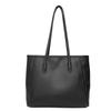 Stylish Retro Large Capacity Tote Bag For Women Ideal For Daily Commuting In White Brown Black And Khaki