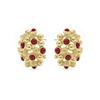 Luxenter Boucles d'oreilles finition or jaune 18 carats - Xiglor