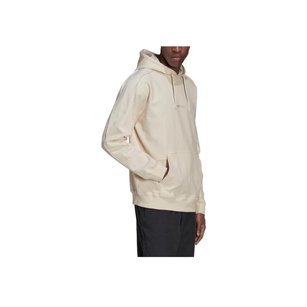 adidas Originals Trefoil Solid Fit Logo Hoodie Мужские топы Жемчужно-розовый HP0428
