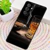 Чехол для телефона 'Сигара Виски Ледяной Напиток' для Samsung Galaxy note 10 pro S26 Ultra S23 S24 FE S25 S21 S22 PLUS ударопрочный