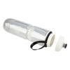 710ML Outdoor Dual Layer Thermal Keeping PE Sport Bottle Hot Cold Water (Silver)