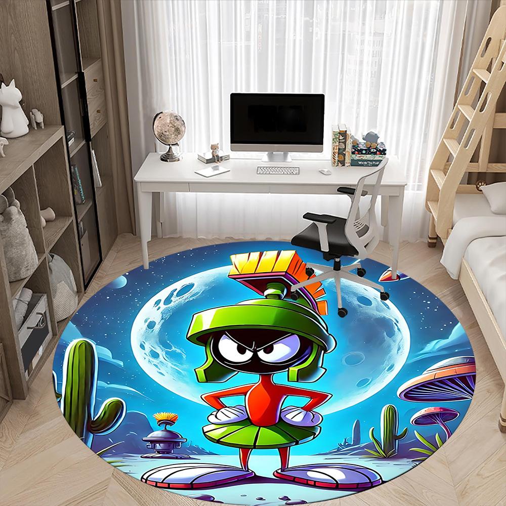 1pc Office Round Area Rug, Under Office Chairs Bedroom Living Room Home Decor a1022314