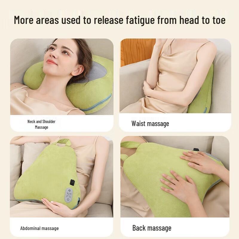 Многофункциональная массажная подушка для разминания Enlong с авокадо