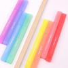 4pcs Fruity Odour Color Highlighter Pens Set Fruit Buffet Design Soft Brush Tip Marker Liner for Drawing Painting