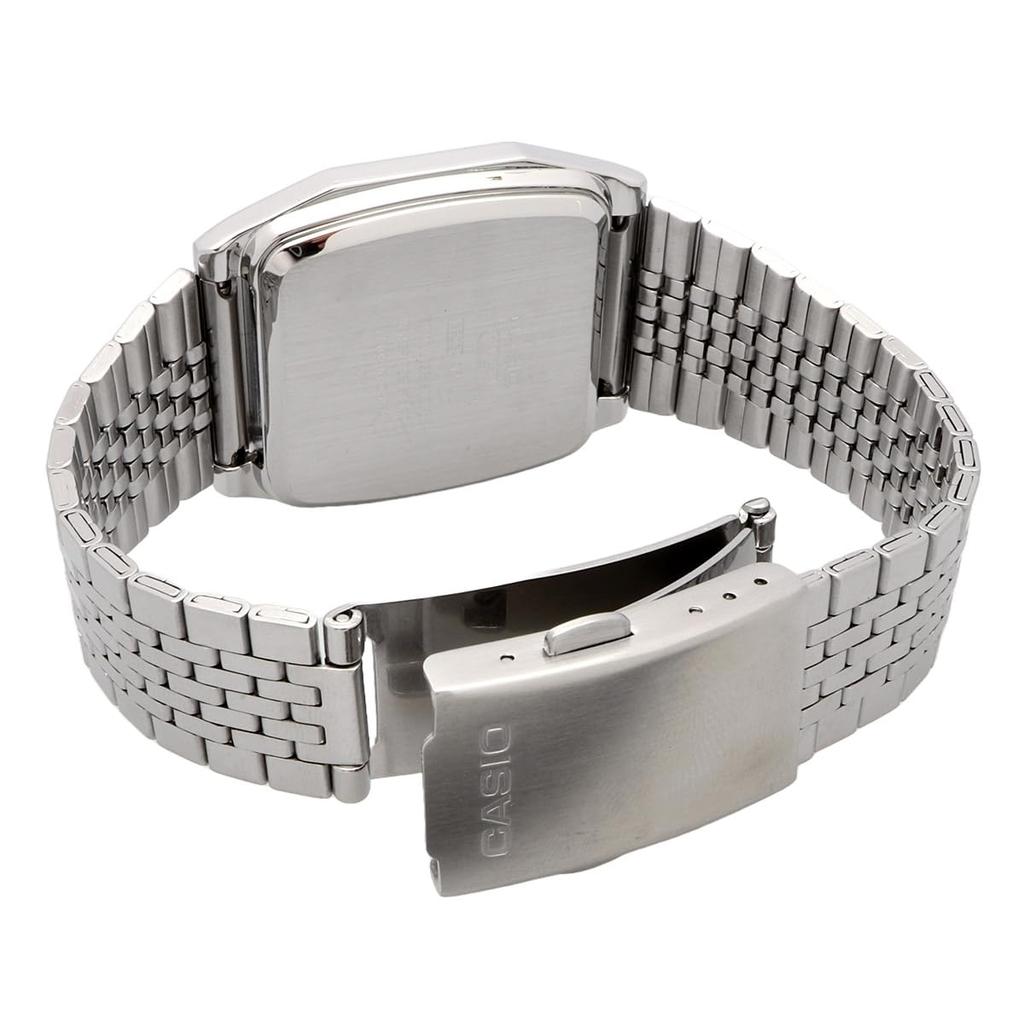 Casio Цифровые часы Vintage Series Reprint Design Unisex Silver Overseas Модель A1100D-1 [Товар]