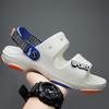 Casual Summer Mens Comfortable Slippers Soft Anti Slip Wear Resistant Sports Fashion Simple Beach Slippers