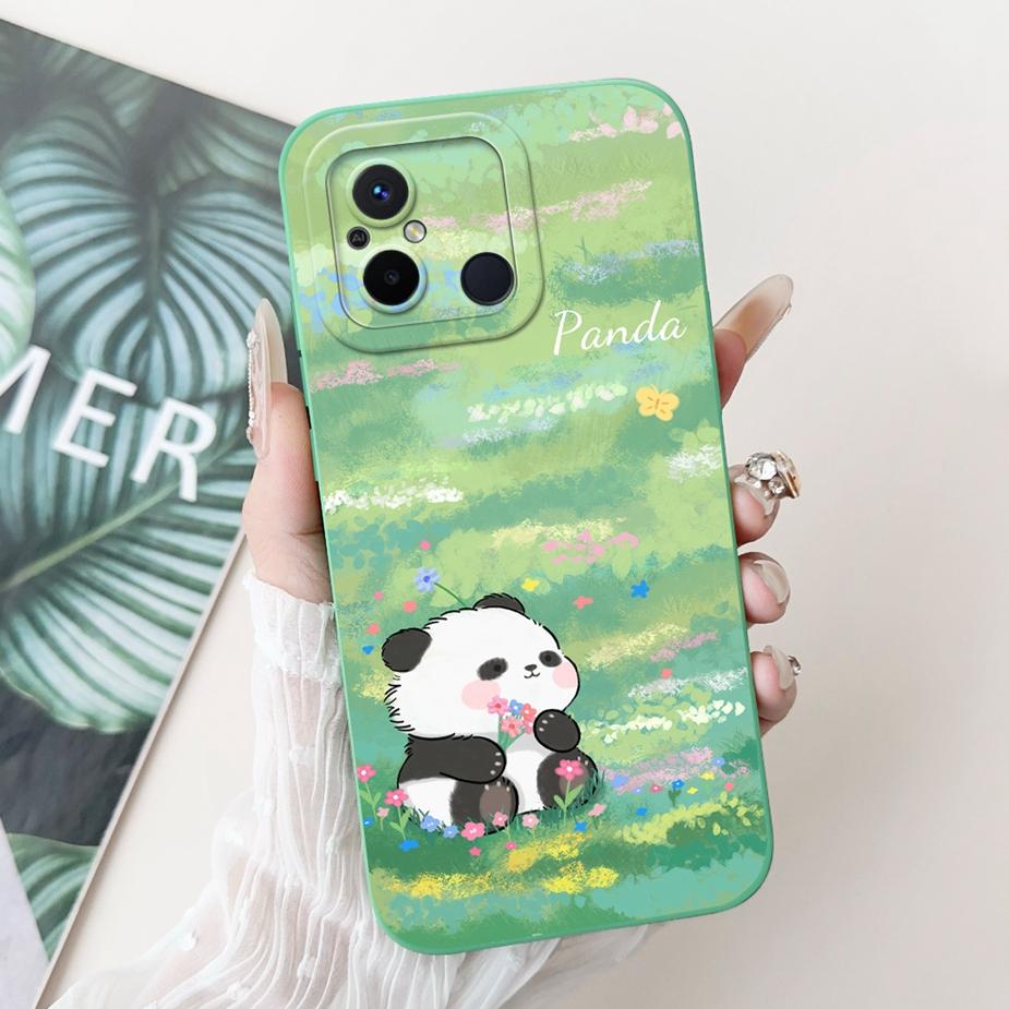 For Xiaomi Redmi 12C Case Stylish Candy Painted Cover Soft Silicone Phone Cases For Xiaomi Redmi 12C 12 C Redmi12C Fundas Bumper