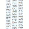 Mr. Paper,cute Graffiti Style Writable Label Stickers,decorative Scrapbook Notebook Phone Case Reading Label Stickers,360cm/roll