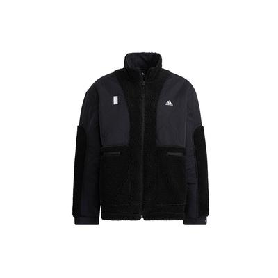Оригиналы Wj Mixboa Jkt Сшитая флисовая куртка Черная Мужская H40243