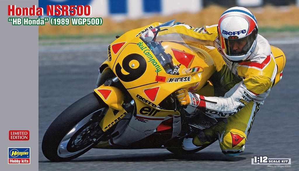 Hasegawa Honda NSR500 HB Honda 1989 WGP500 Пластиковая модель 21714 1/12