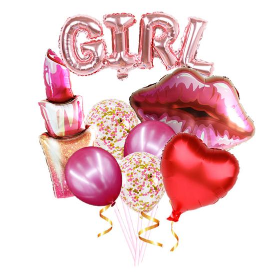 Помада Форма Воздушный Шар Свадьба Валентина Гостиная Декор Торт Праздновать Поставки