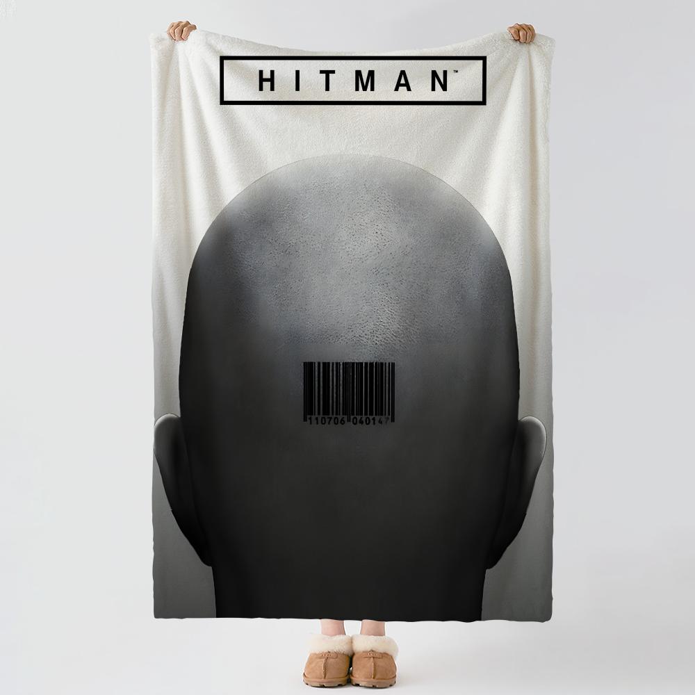 Игра H-Hitman-n Плед из толстого комфортного фланеля, Многоцелевое использование В помещении На улице Ежедневный сон