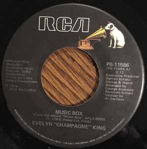 7-дюймовая пластинка EVELYN KING - Music Box PB11586 RCA Victor 1979 США Соул/Фанк Б/у