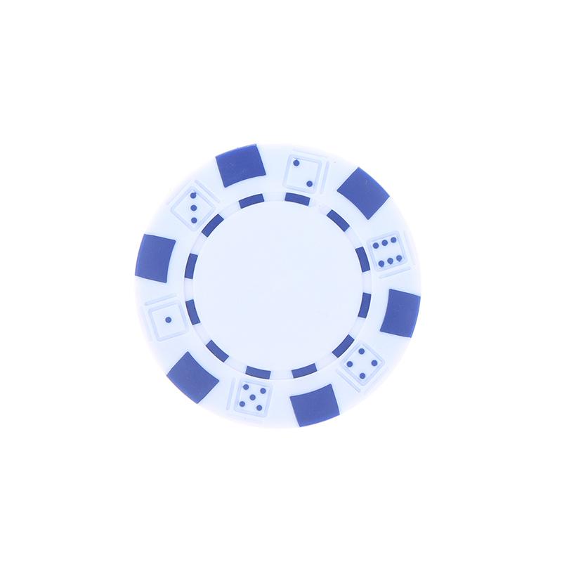 10 шт. Пластиковые фишки для покера из АБС-пластика, Казино Техасский Холдем Покер, Металлические монеты, 11,5 г, Фишки, Набор фишек для покерной игры, Аксессуары