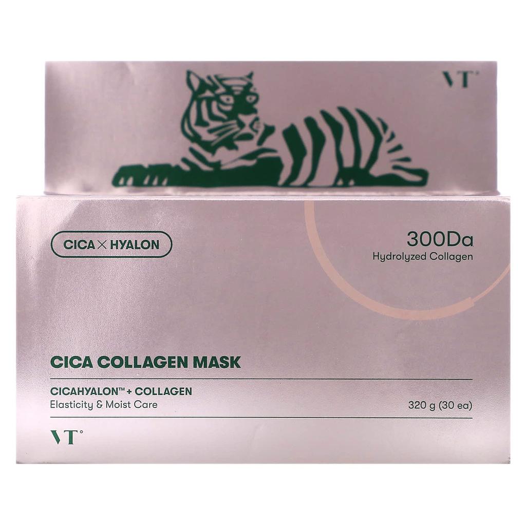 Cica Collagen Beauty Mask, 30 Sheets, 320G