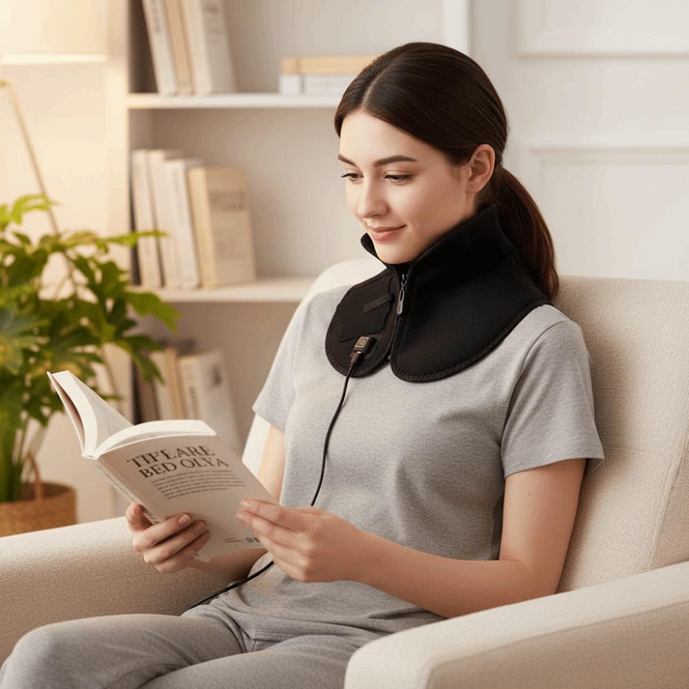 Soft Neck And Shoulder Heating Pad USB Heating Electric Warmer Shawl Heating Neck Wrap  Home