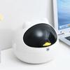 Mini Desktop Bin Shake Lid Type Waste Can Creative Covered Kitchen Living Room Desk Dining Table Mini Trash Can Cat Shape