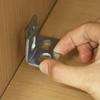 Metal Shelves L Bracket Right Angle Corner Brace Heavy Duty Woodworking Tabletop Connector Brackets Furniture Mounting Fastener