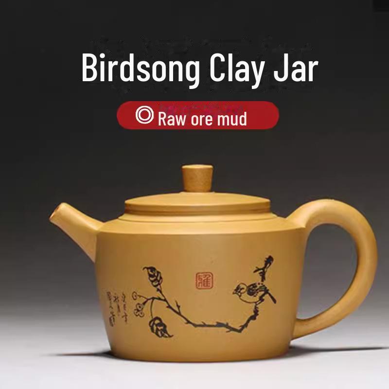 Набор чайников ручной работы из фиолетовой глины Исин – Чайный сервиз в стиле кунг-фу с различными формами чайников (Сертификат включен)