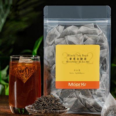 Черный чай Чай в пакетиках 50 пакетиков №302 HoneySweet Jin Jun Mei Черный чай Чай в пакетиках 3г*50шт | Подарочная коробка для чая бренда MoorKr