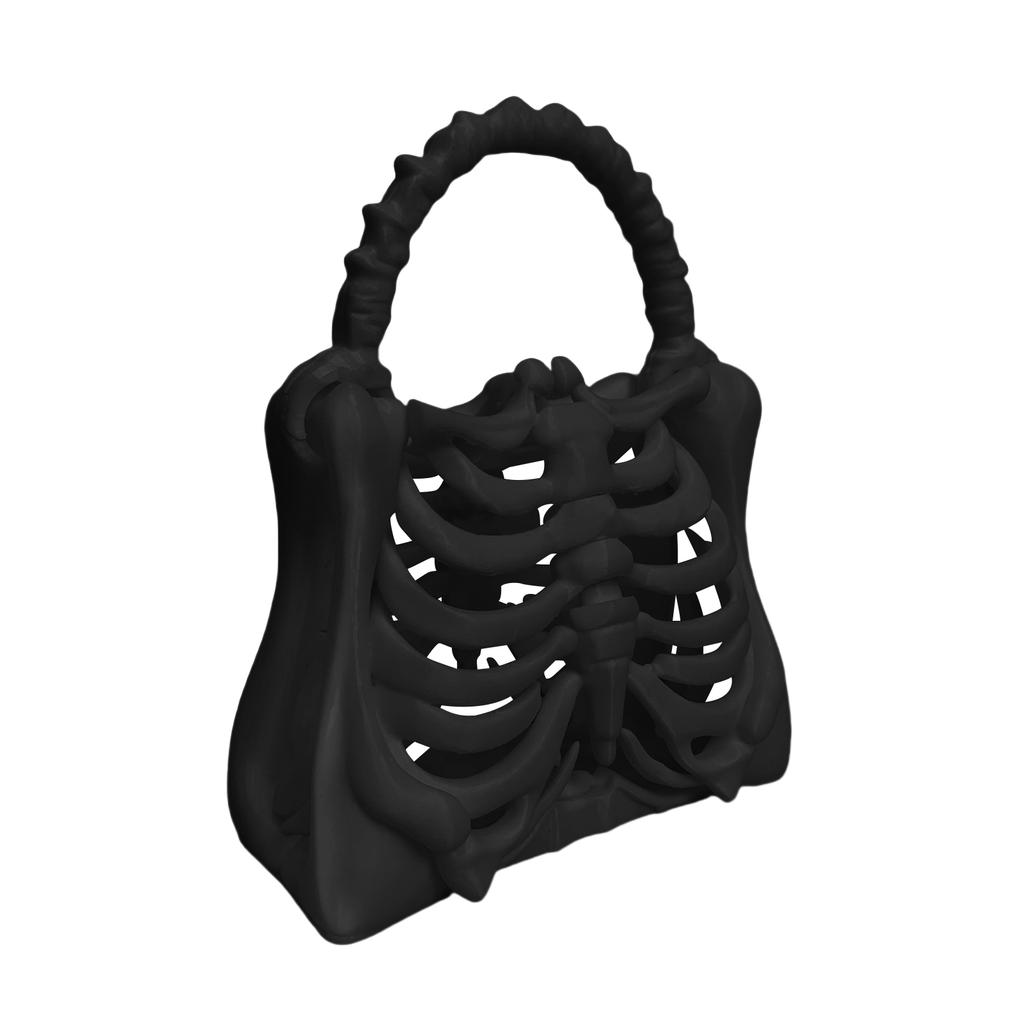 Сумка Череп на Хэллоуин Новинка Женская Девичья Панк Хип-хоп Ужасы Сумка Скелет Смешная Сумка с 3D Принтом Домашний Костюм Вечеринка Украшение