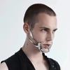 Панк Неправильная Металлическая Маска Модная Механическая Маска Кровопролитие Для Женщин Мужчин Хэллоуин Бал Вечеринка Маска Аксессуары Украшения