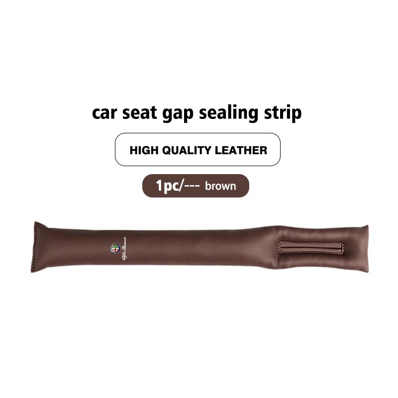 For Alfa Romeo Car Seat Gap Plug Seam Filling Anti-Leakage Seat Side Slot Strip Pads 159 Giulietta 156 147 Giulia Mito GT ert853