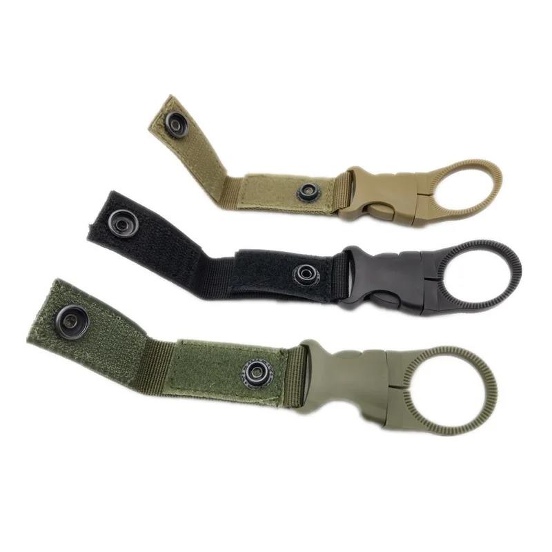 Molle Webbing Backpack Buckle Carabiner Clip Quickdraw Water Bottle Hanger Holder for Climbing Hiking Camping Outdoor 4
