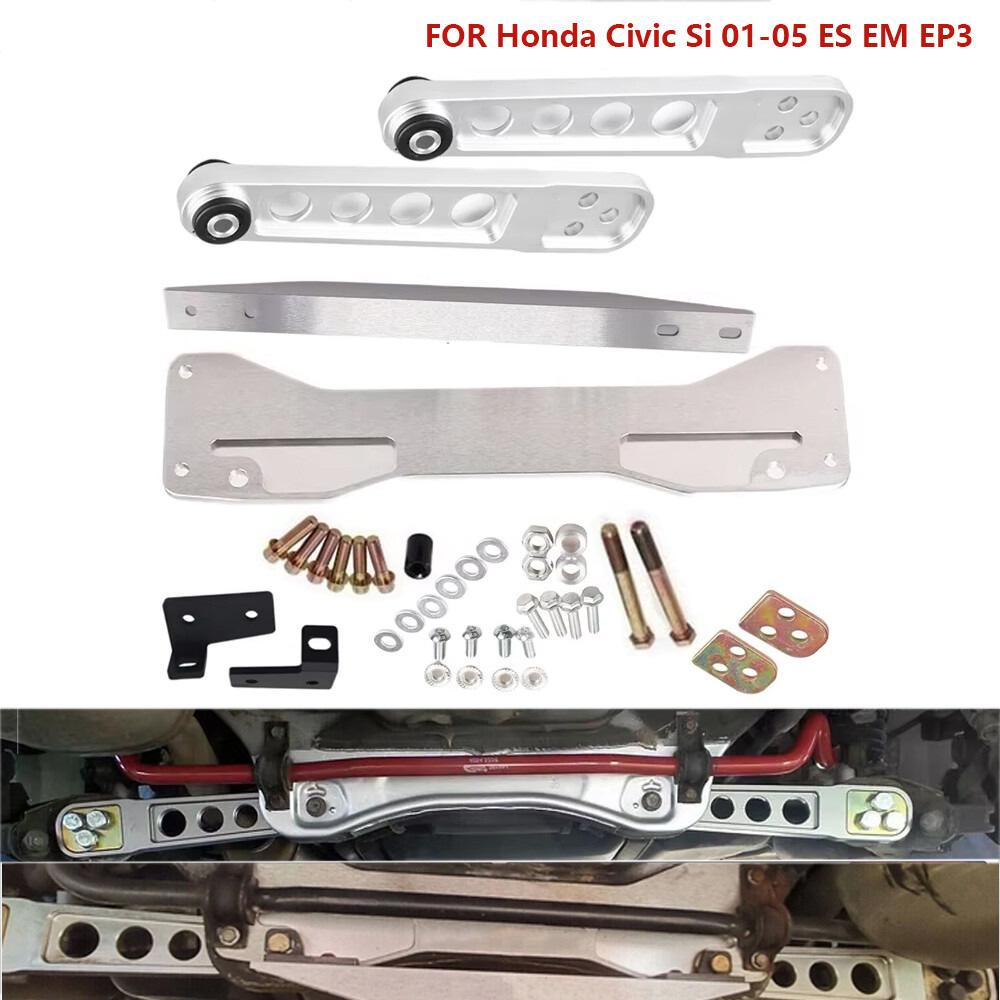 Cross-linked Rear Subframe Strut Control Arm Kit for 01-05 Honda Civic ES EP3