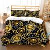 Пододеяльники высокого качества для детей, подростков, королевский размер, покрывала, домашний декор для спальни, 3D золотой трофей, комплект постельных принадлежностей, чехол