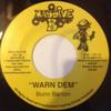 7inch Record BURRO BANTON - Warn Dem MAS030 Massive B 1996 US Reggae, Ska & Dub Used