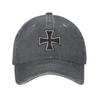 Индивидуальная Унисекс Бейсболка с Железным Крестом Хлопковая Кепка Snapback для Улицы Женская Унисекс Регулируемая Кепка Папы