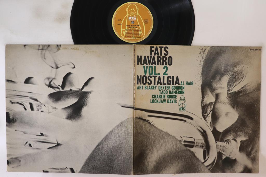 LP Пластинка ФЭТС НАВАРРО - Том. 2 Ностальгия 529103 BYG Франция Джаз Б/У