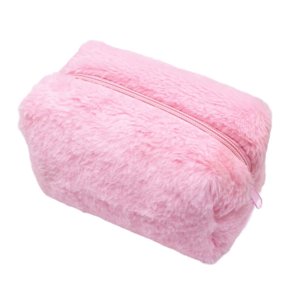 Soft Plush Makeup Pouch With Comfortable Feel Easy Storage Solution for Beauty Fashion Enthusiasts and Quality Seekers