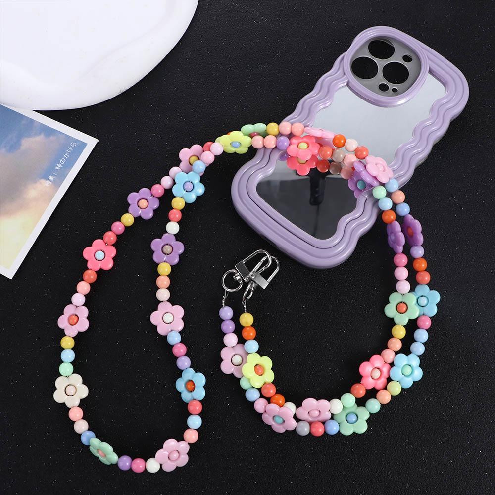 Rope Beading Mobile Phone Necklace Phone Lanyard Phone Strap Phone Chain Crossbody Cellphone Strap