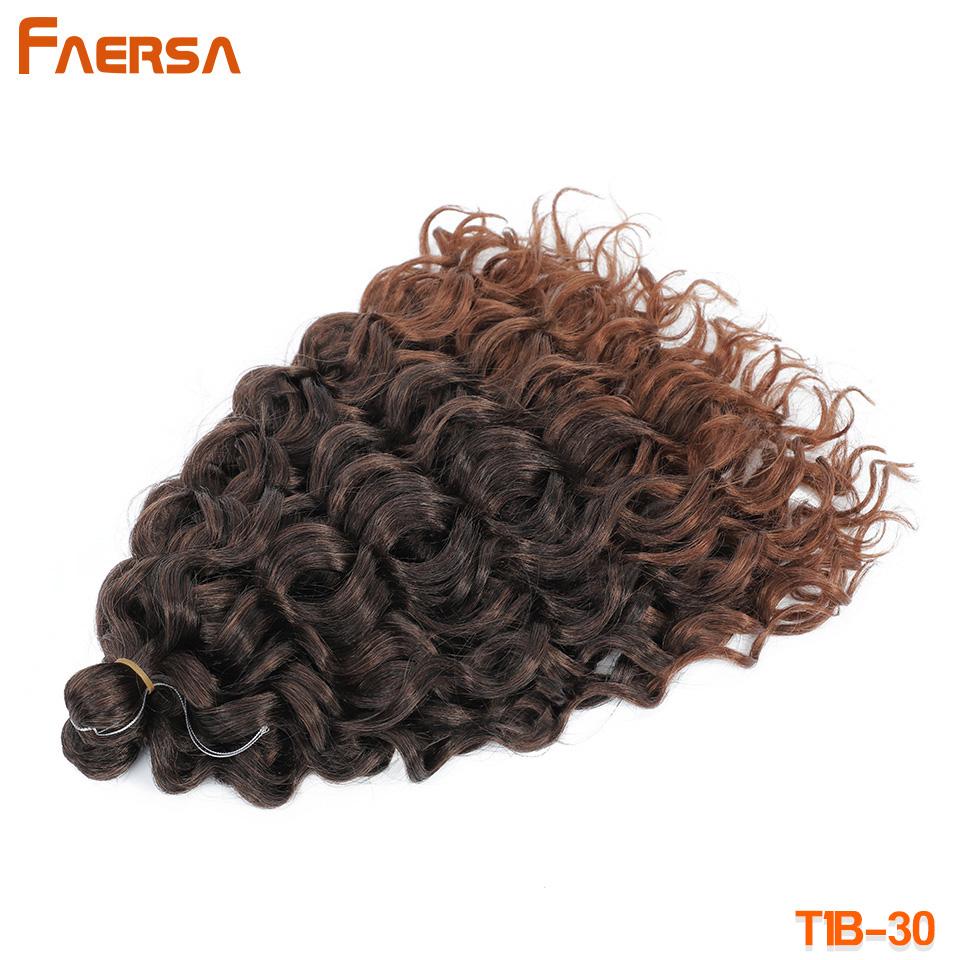 Волосы Ocean Wave Crochet Deep Wave Hawaii Curl Crochet Braids Синтетические косички Наращивание волос Ombre Blonde 18 дюймов Африканские кудри
